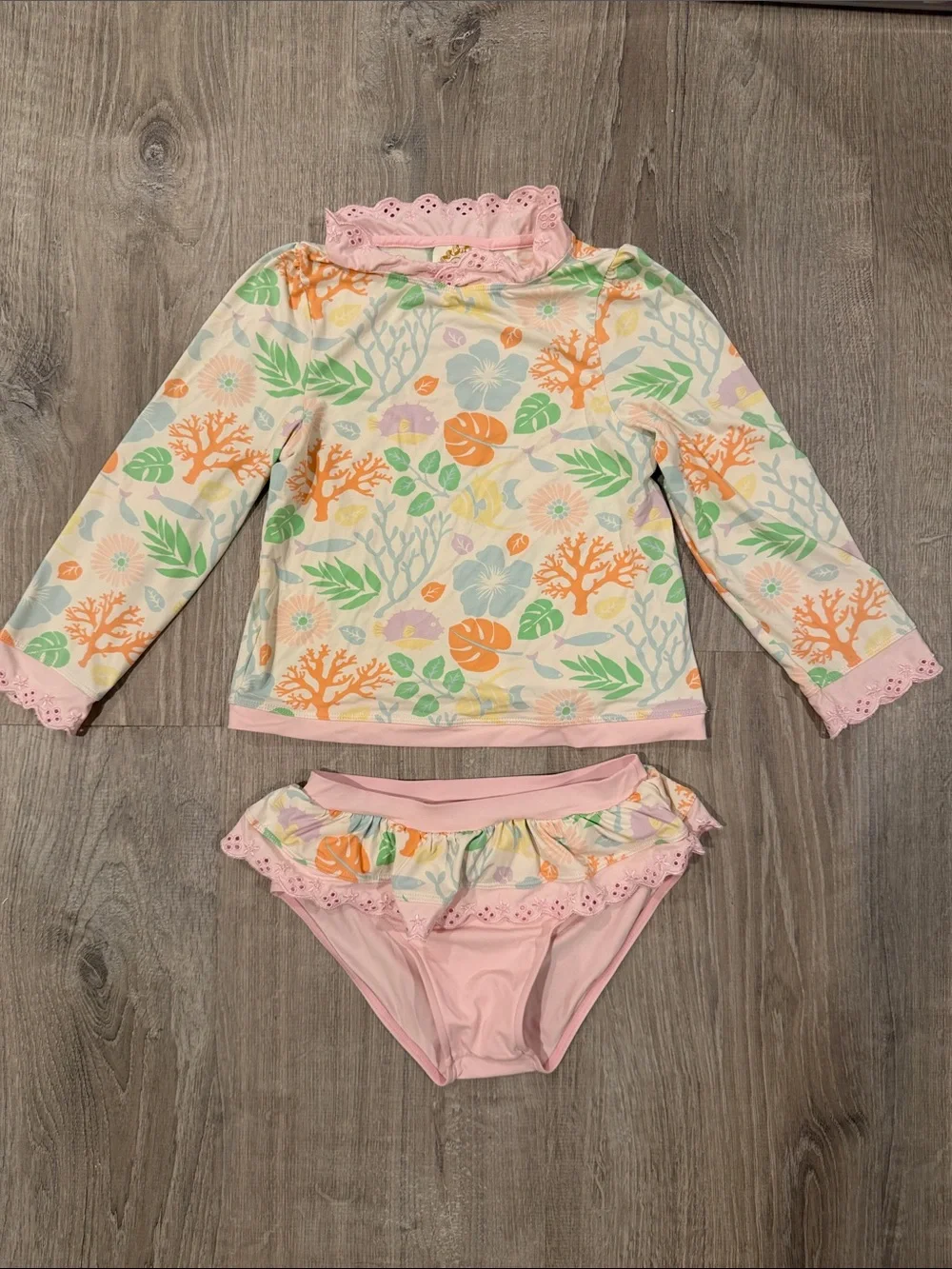 The Beaufort Bonnet Company Coral Reef Rashguard Set